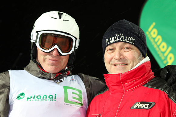 Hans Kirchgasser (links) mit Classic-Teilnehmer