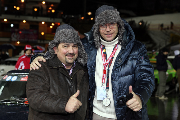 Sieger Planai-Classic 2012: Karsten Wohlenberg (rechts) und Beif