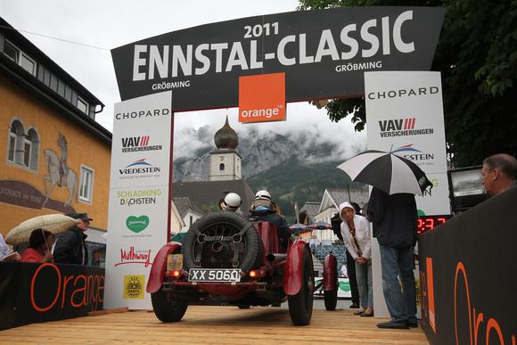 Start zur Ennstal-Classic 2011 - Startnr. 1