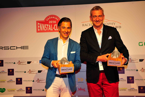 Platz 3 Ennstal Classic 2014: Peter Ulm, Jan Soucek