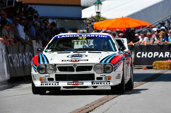 Alexander Deopito im Lancia 037 Rallye