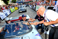 Mark Webber und Stirling Moss