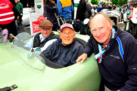 Richard Frankel, Sir Stirling Moss, Sir Irvine Laidlaw