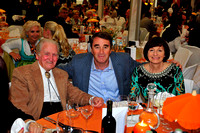 Familie Mansell mit Norman Dewis, Jaguar-Ikone