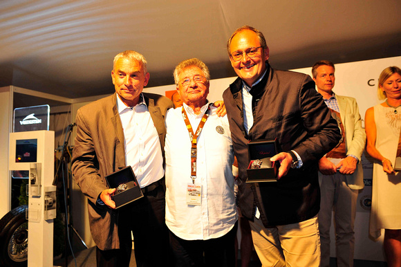 Gesamtsieger 2012 Schramke/Umfahrer, mit Hans Herrmann