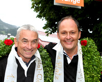 Die Sieger Helmut Schramke (rechts) und Peter Umfahrer