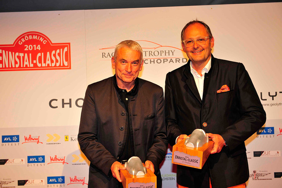 Platz 2 Ennstal Classic 2014: Helmut Schramke, Peter Umfahrer