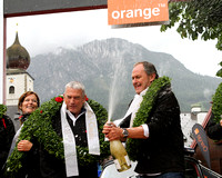 Sieger Helmut Schramke (rechts) und Peter Umfahrer